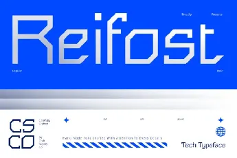 Reifost font