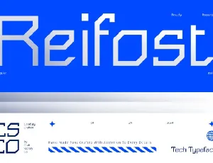 Reifost font