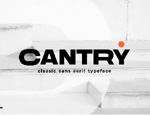 Cantry font