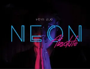 Neon Absolute font