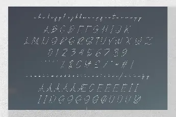 Bomentiny font