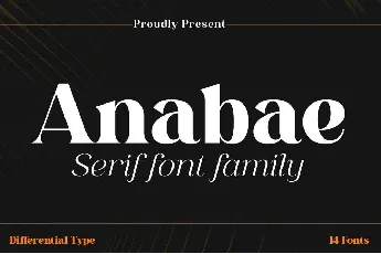 Anabae font