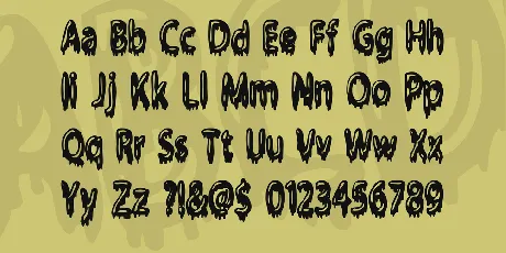 Gloop font