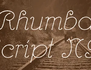 Rhumba Script NF font