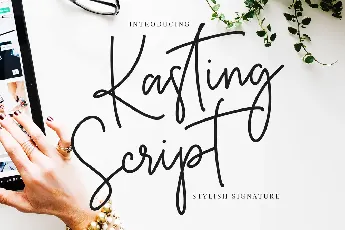 Kasting Script font