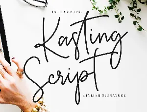 Kasting Script font