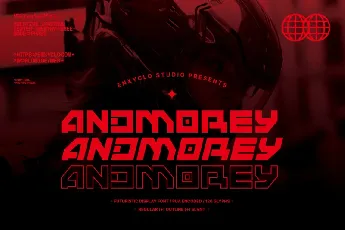 Andmorey font