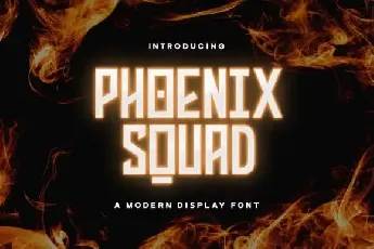 Phoenix Squad Display font