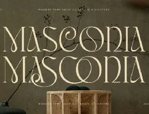 Masconia font