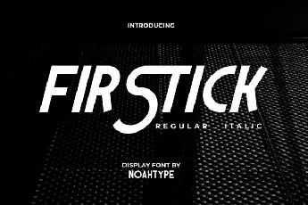 Firstick font