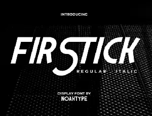 Firstick font