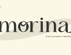 Morina font