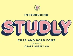 Studly Family font