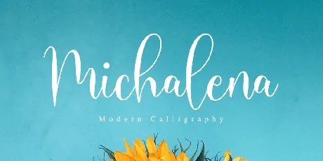 Michalina font