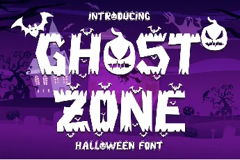 Ghost Zone - Personal Use font