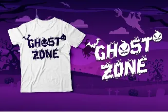 Ghost Zone - Personal Use font