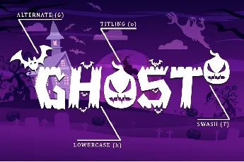 Ghost Zone - Personal Use font