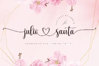 Julio Santa font