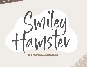 Smiley Hamster font