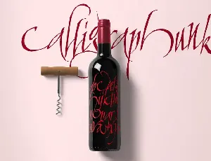 cAlLiGrApHuNk font