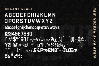 Randome font