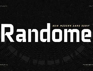 Randome font