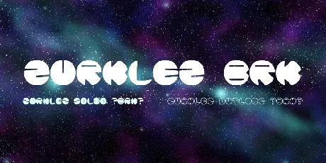 Zurklez BRK font