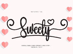 Sweety font