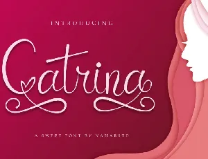 Catrina Script font