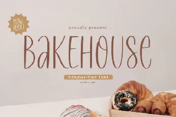 Bakehouse font