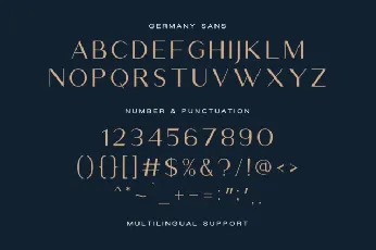 Germany Script font