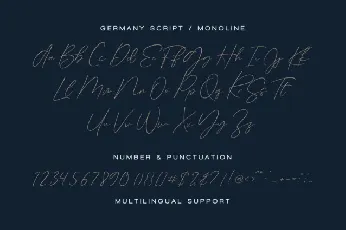 Germany Script font