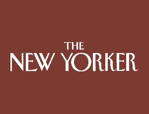 New Yorker font