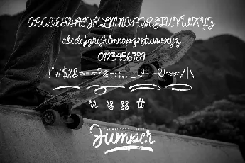 Jumper font