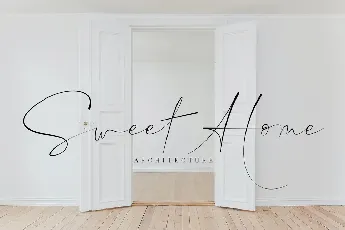 Hillonest Signature font