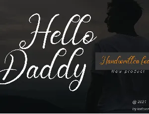 Hello Daddy font