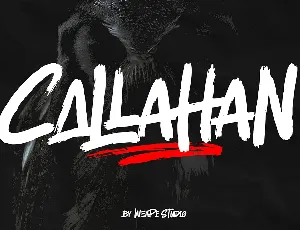 Callahan font