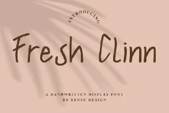 Fresh Clinn font