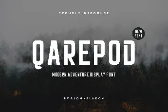 Qarepod font