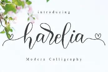 Harelia font