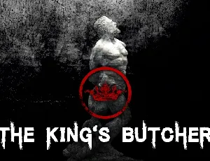 Kings Butcher font