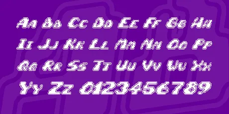 Zero Velocity BRK font