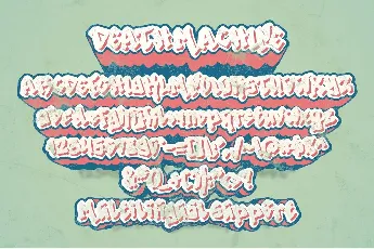 Death Machine Demo font