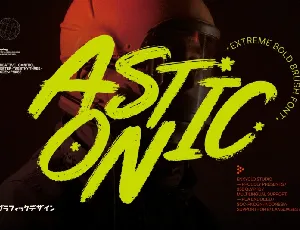 NCL Astonic font