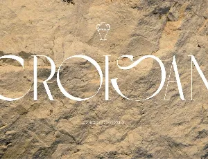 CROISAN font