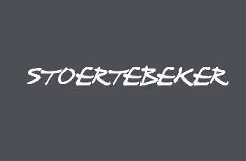 Stoertebeker font