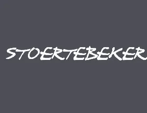 Stoertebeker font