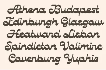 Lautren DEMO font