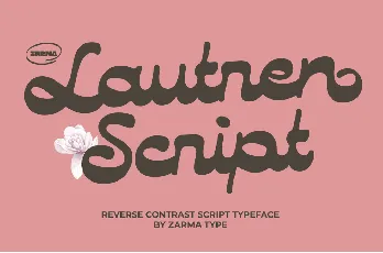 Lautren DEMO font