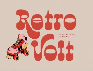 Retro Volt - Demo Version font